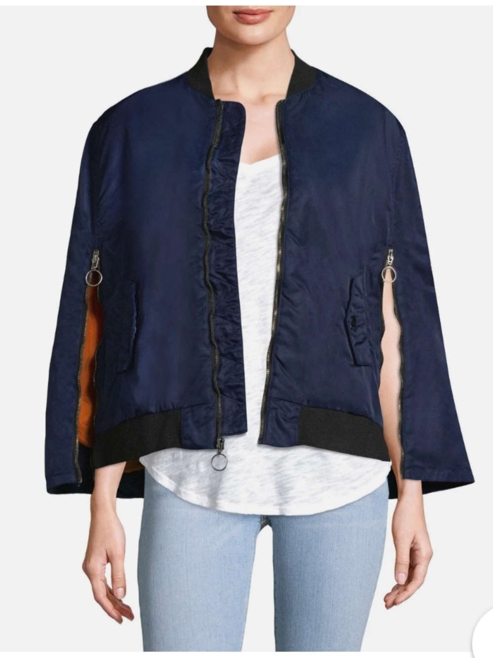 Hudson Fox Trott Cape Jacket Size Medium